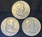 1963-D Franklin Silver Half Dollar (3) 🪙💥