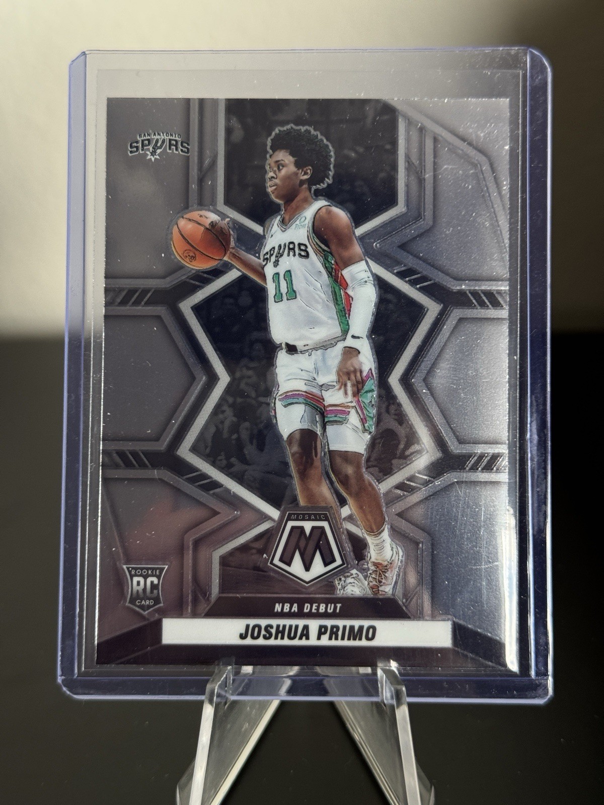 Joshua Primo #275 RC 2021-22 Panini Mosaic - NBA Debut
