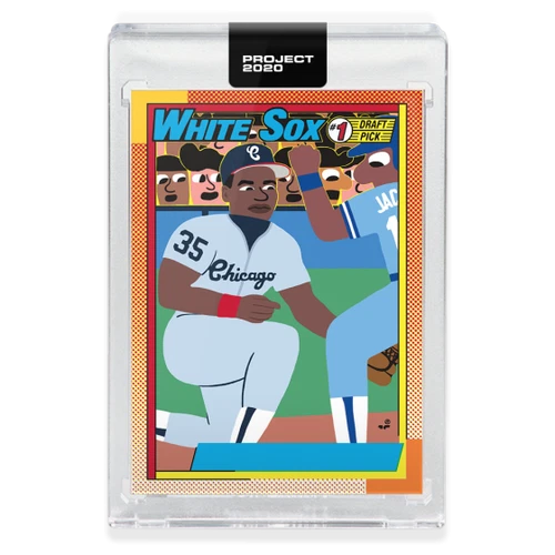 2020 TOPPS PROJECT 2020 #141 FRANK THOMAS - BY KEITH SHORE