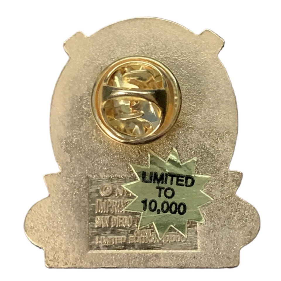 Vintage NHL Pittsburgh Penguins Mario Lemieux Center LE /10000 Souvenir Pin - Image 2 of 2