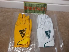 ADIDAS NFL PRO ADIZERO 8.0 RECEIVER FOOTBALL GLOVES, ADI162, NEW