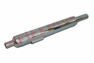 Für royal enfield Uce Efi Motor Verchromt Extra Lang Hohl Schalldämpfer Gec