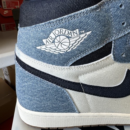 Talla 17 - Air Jordan 1 Retro OG High Denim - Imagen 12 de 15