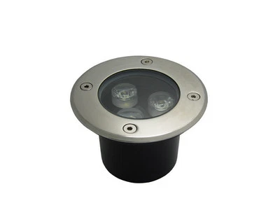 3w Spot Enterre LED Lampe Encastrable Exterieur Jardin Terrasse Blanc Pur Rond