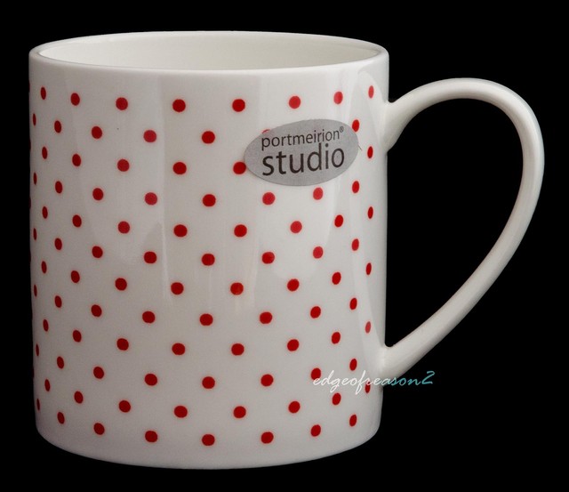 Portmeirion Studio Polka Dot Mug Red With White Dots | eBay Portmeirion Studio Polka Dot Mug Red With White Dots | eBay