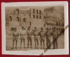 #38065 ATHENS Greece 1943 [German occup.]. German soldiers / Acropolis. Photo.