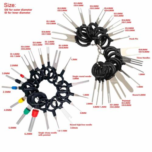 38Pcs Car Terminal Removal Tool Kit Wire connector Pin Release Extractor Puller - Picture 2 of 5