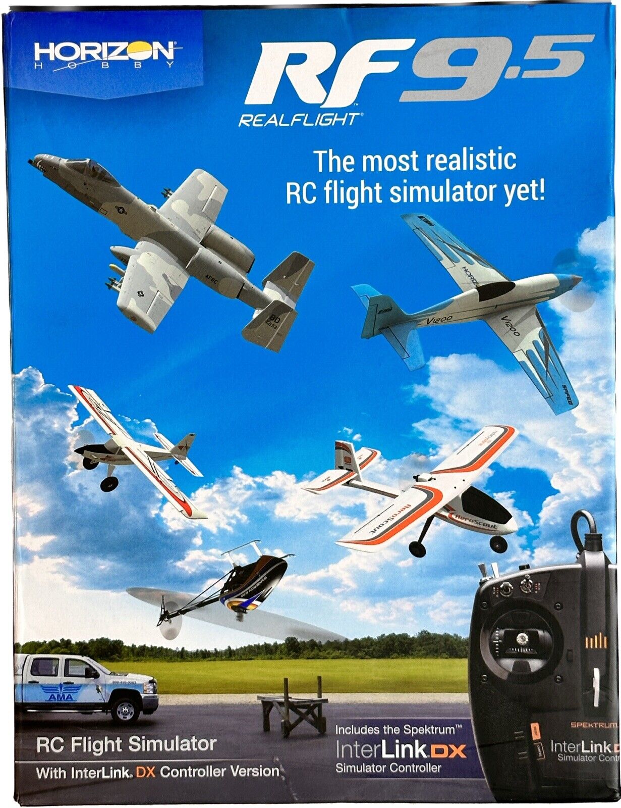 RealFlight+RF+9.5+Flight+Simulator+with+Spektrum+Interlink-DX+