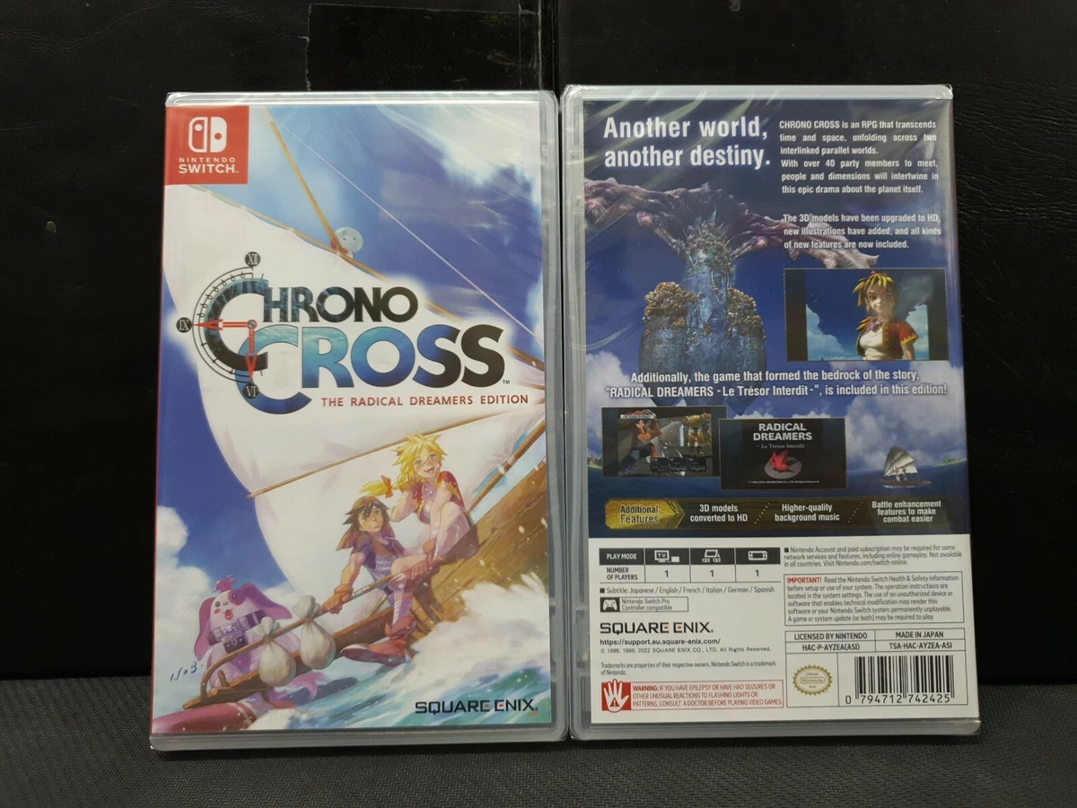 Chrono Cross: The Radical Dreamers Edition Physical Release For SW