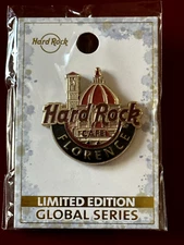 Hard Rock Cafe FLORENCE 3D GLOBAL SERIES CLASSIC LOGO PIN 2023