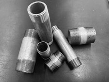 Nipplo doppio tubo zincato raccordo nipplo tubo