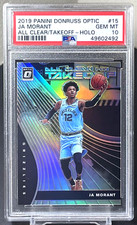 ( PSA 10 ) Ja Morant 2019-20 Donruss Optic RC All Clear For Take Off Holo Prizm