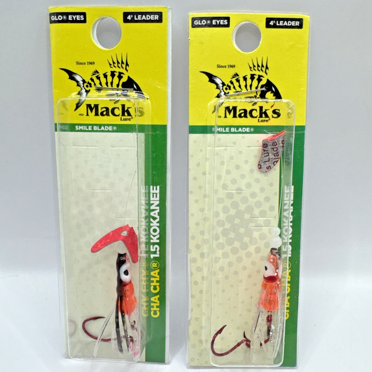 2 Packs Mack's Cha Cha Kokanee Squidder Pink Purple 60029 | eBay Mack 's Lure Cha Cha 2 " Squidderシリーズ