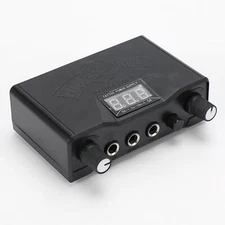 New Beginner LCD Digital Dual Tattoo Machine Power Supply Kit Liner Shader USA