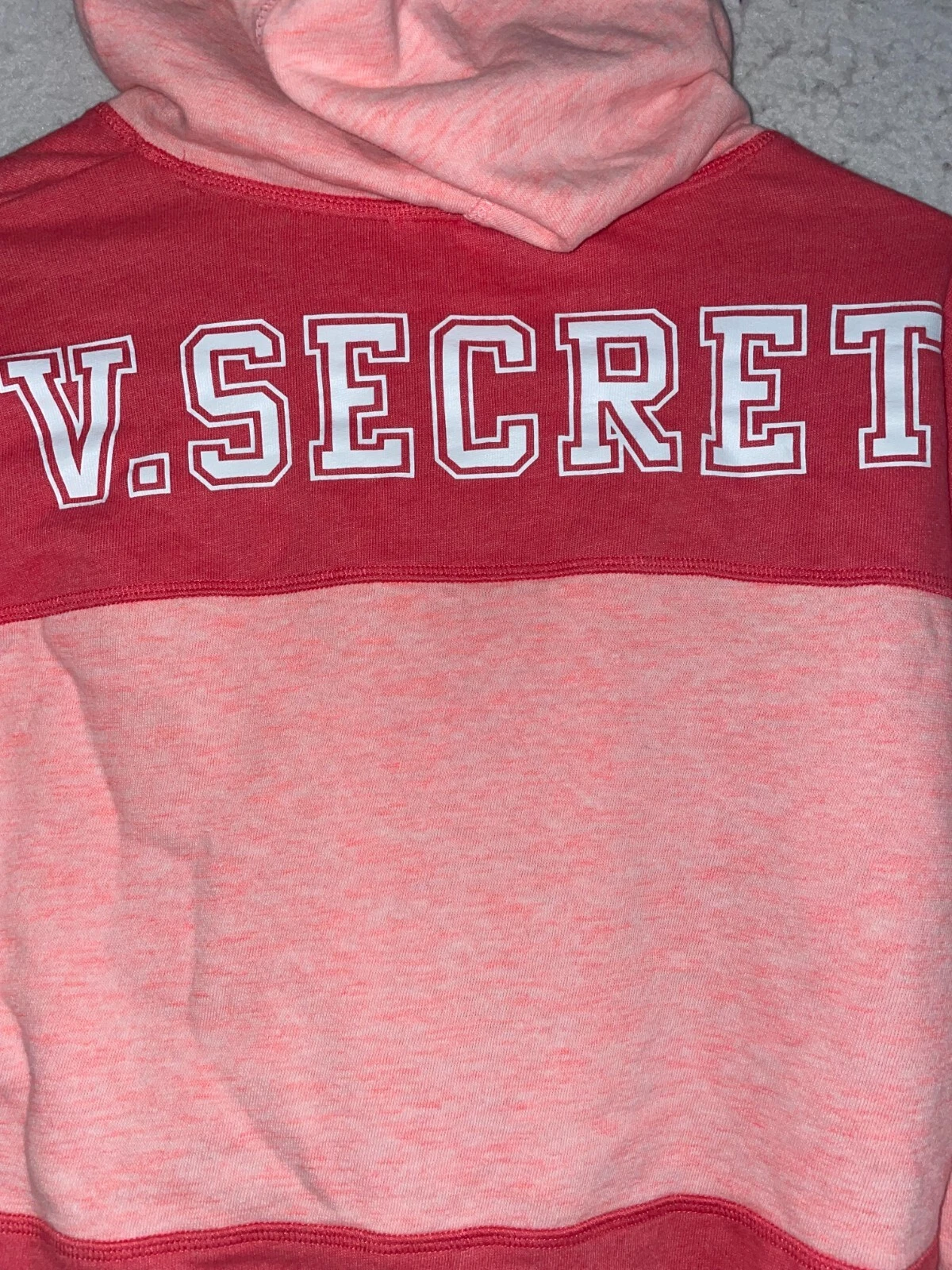 UNDERCOVER Felpa con cappuccio Victoria Secret Supermodel Angels Wings in pile XS rosa con coulisse