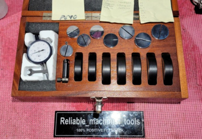MITUTOYO Split Bore Hole Inside Micrometer Gage 1.15 To 1.6inc .0001 Grad (P690)