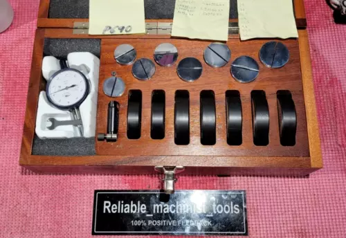 MITUTOYO Split Bore Hole Inside Micrometer Gage 1.15 To 1.6inc .0001 Grad (P690)
