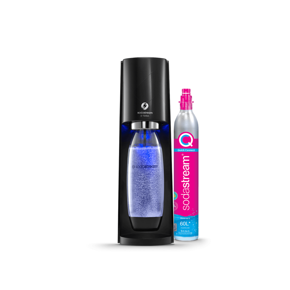 Sodastream ETerra™ Sparkling Water Maker (Electric, LED, 3 carbonation