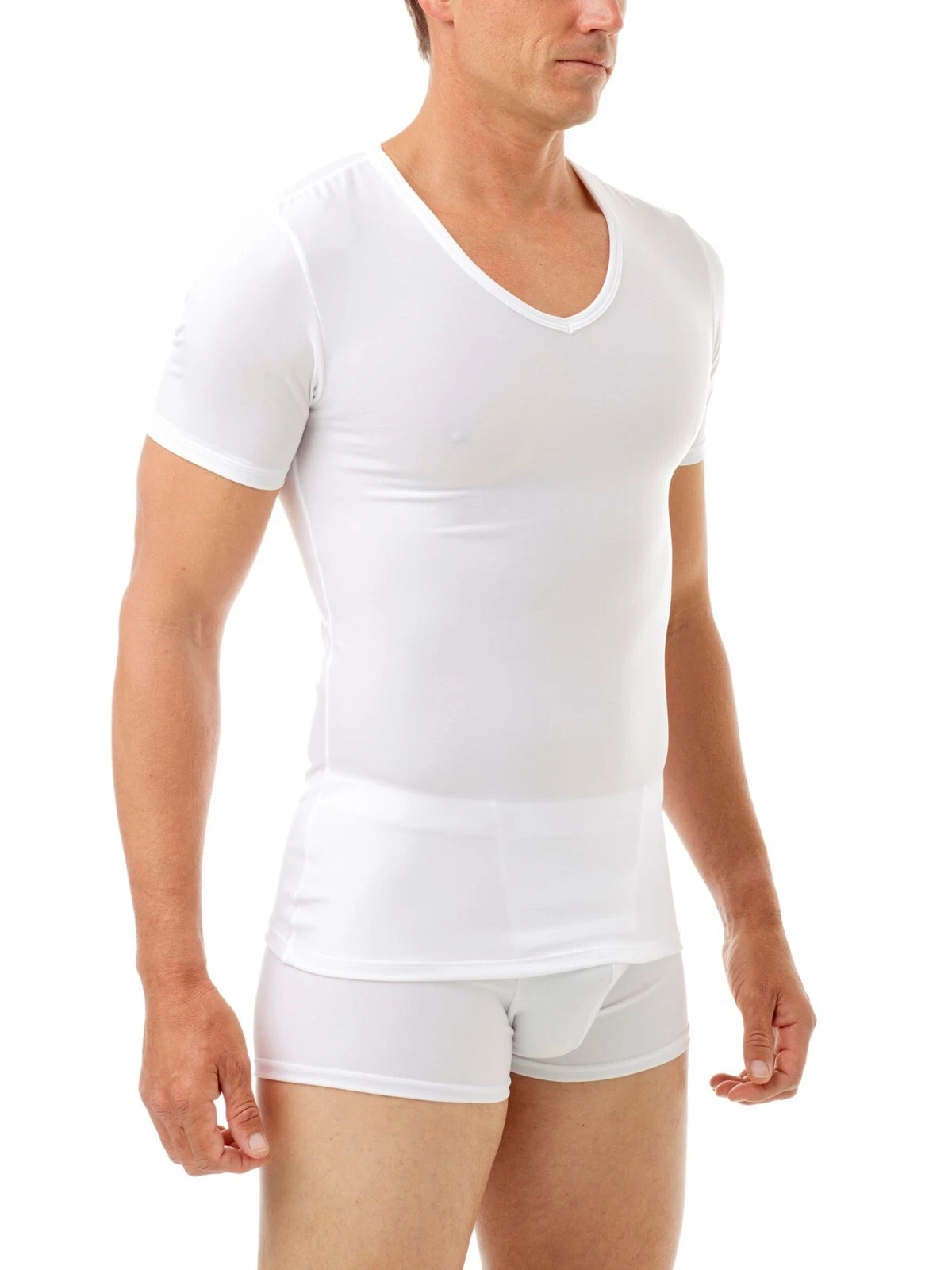 V-NECK COMPRESSION SHIRT CONCEALER | EXTREME FIT | MADE IN USA by UNDERWORKS
Opens in a new window o