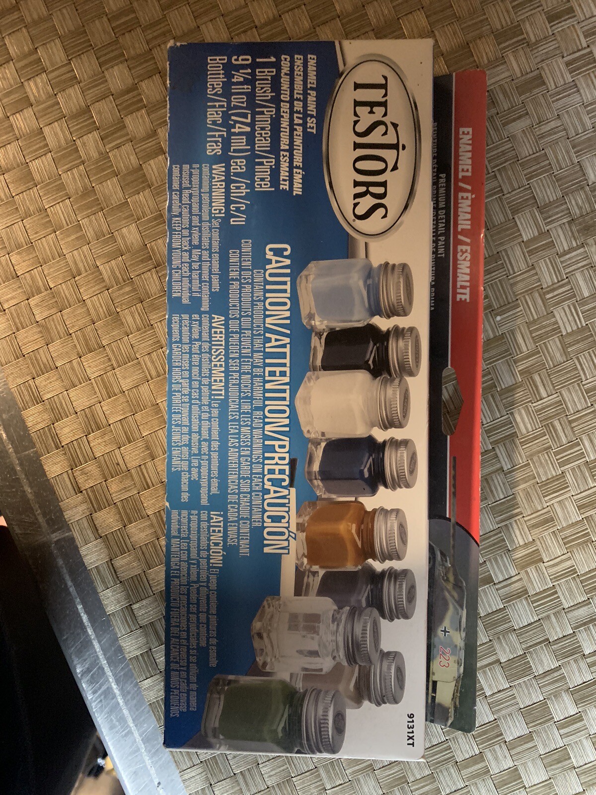 New 9131XT TESTORS ENAMEL PAINT SET Model Plane Ship Tank Vehicle Car