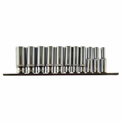 HURRISE Douilles à chocs à entraînement 3/4 pouces 12pcs Jeu de