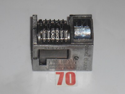Numbering Machines - American Numbering Machine
