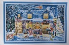 Christmas Cottage Extra Large Stamped Cross Stitch Kit