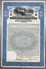 CoolBonds RR Cleveland, Cincinnati, Chicago..* $1.000 (1927/07) * 4,500% * 143