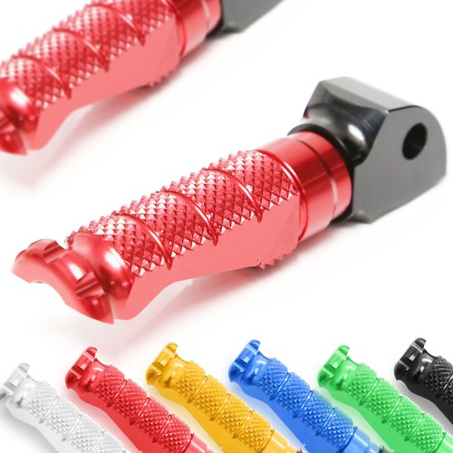 R-FIGHT Red Rear Foot Pegs For Yamaha FZ6R /Raven 09 10 11 12 13 14 15 16 17 - Picture 2 of 6