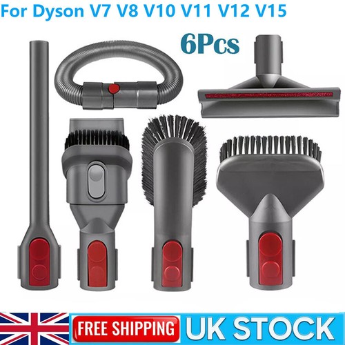 6PCS Attachments Brush Tools Kit for Dyson V7 V8 V10 vacuum Cleaner