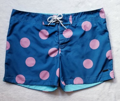 hawaiian print swim trunks