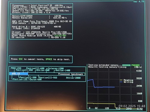 Socket 370 *Coppermine* Motherboard Procomp BVC2B Ver 1.0, CPU & 128 MB + Bonus - Picture 10 of 10