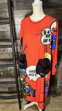 S.C.H. Red Comic Book Dress