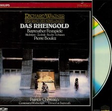 Wagner: Das Rheingold: Bayreuther Festspiele: Chereau/Boulez 1980 Laserdisc