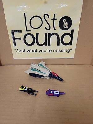 1987 Transformers G1 Targetmaster Needlenose Sunbeam Zigzag *Broken Missing* PIC