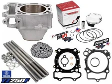 14-18 YZ250F YZ 250F Stock Bore Cylinder Piston 77m Complete Top End Rebuild Kit