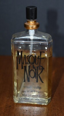 VTG MASQUE NOIR by SNP DE JUSSY Paris France After Shave 60° 4/5 FULL 3 fl. oz.