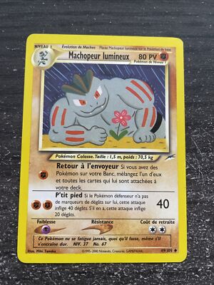 UNCO LIGHT MACHOPOR - POKÉMON 49/105 NEO DESTINY EDITION 2 FR