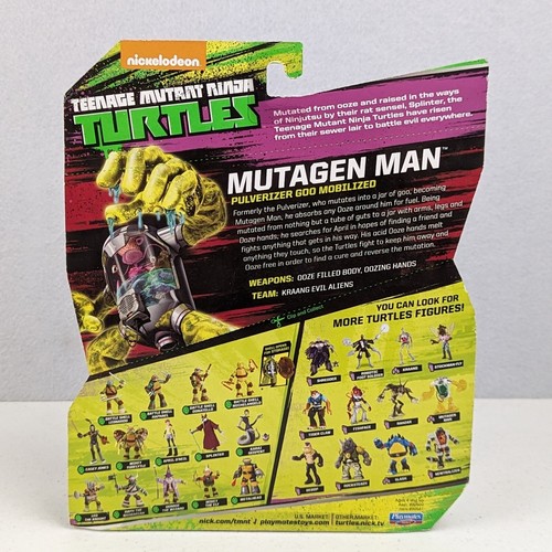 TMNT Ninja Turtles Nickelodeon Playmates Mutagen Man 2014 NEW - Picture 4 of 5
