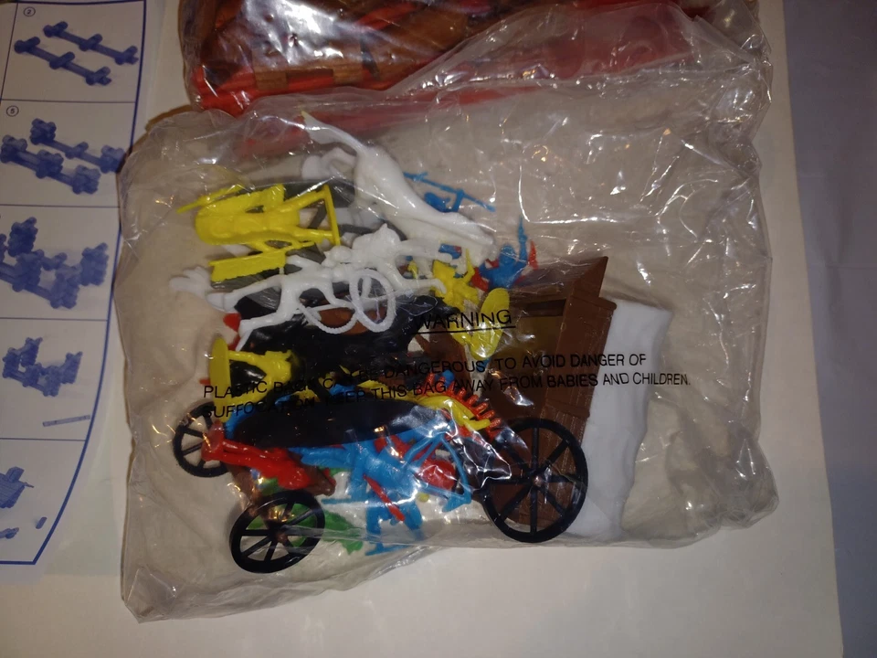 First Learning Company Vintage Lincoln Logs Cowboys Building Fun Set 115pcs New - Image 4 of 4