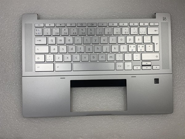 Hp Pro C640 Chromebook M03454-DH1 Palmrest DäNische Finnisch Norwegisch Tastatur-image