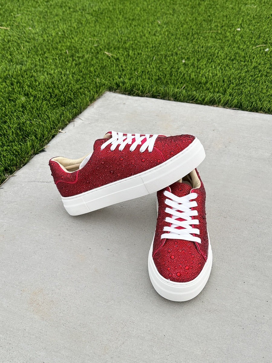 Sneakers Betsey Johnson Rhinestone Shoes Betsey Johnson Rhinestone