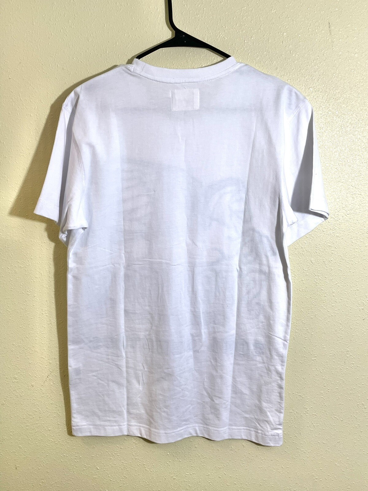 FILA T shirt Strivers Row taglia S Soul Genetics ricamata logo grafico bianca nuova