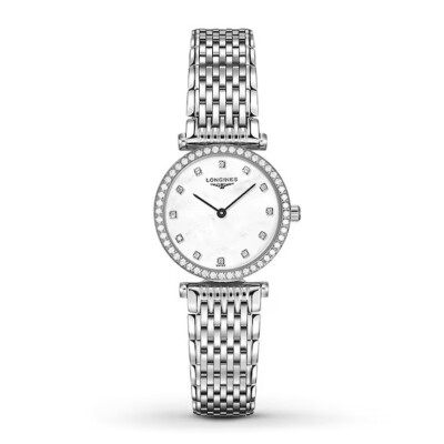 Longines La Grande Classique Mother of Pearl Diamond Ladies Watch L4.241.0.80.6