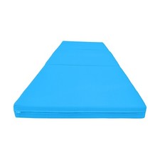 Black Trifold Foam Bed, Shikibuton, Folding Ottoman Mat Sit Sleep 3x27 x75