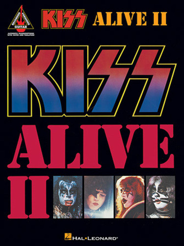 KISS GUITAR TAB / TABLATURE / ***BRAND NEW*** / KISS ALIVE II / KISS SONGBOOK