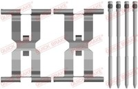 Quick Brake 109-0143 ZubehöR Kit, Scheibenbremsbelag FüR Land Rover