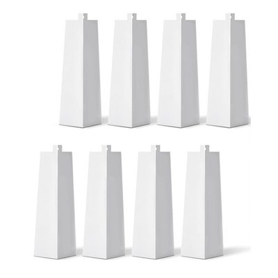 #ad Aluminum Siding Corners Outside Siding Corner Caps White 8Piece X4P15971 $33.02