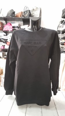 Marc Ellis Damen Sweatshirt Paricollo schwarz Größe M ME09