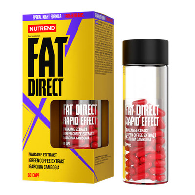 (201,19 EUR/kg) Nutrend Fat Direct 60 Caps Fettverbrennung Abnehmen Stoffwechsel